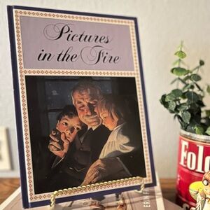 Vintage 'Pictures in the Fire' Book